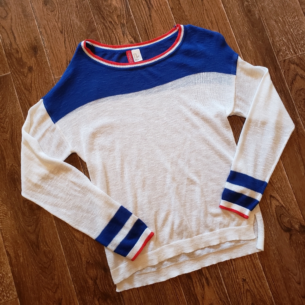 Patriotic Crew Sweater